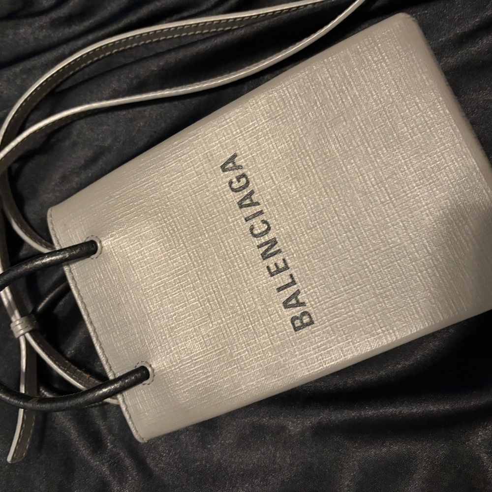 Balenciaga Gray Crossbody Bag